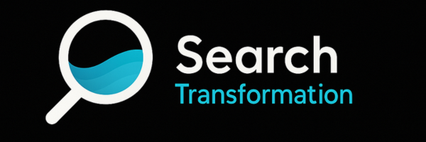 search transformation logo dark
